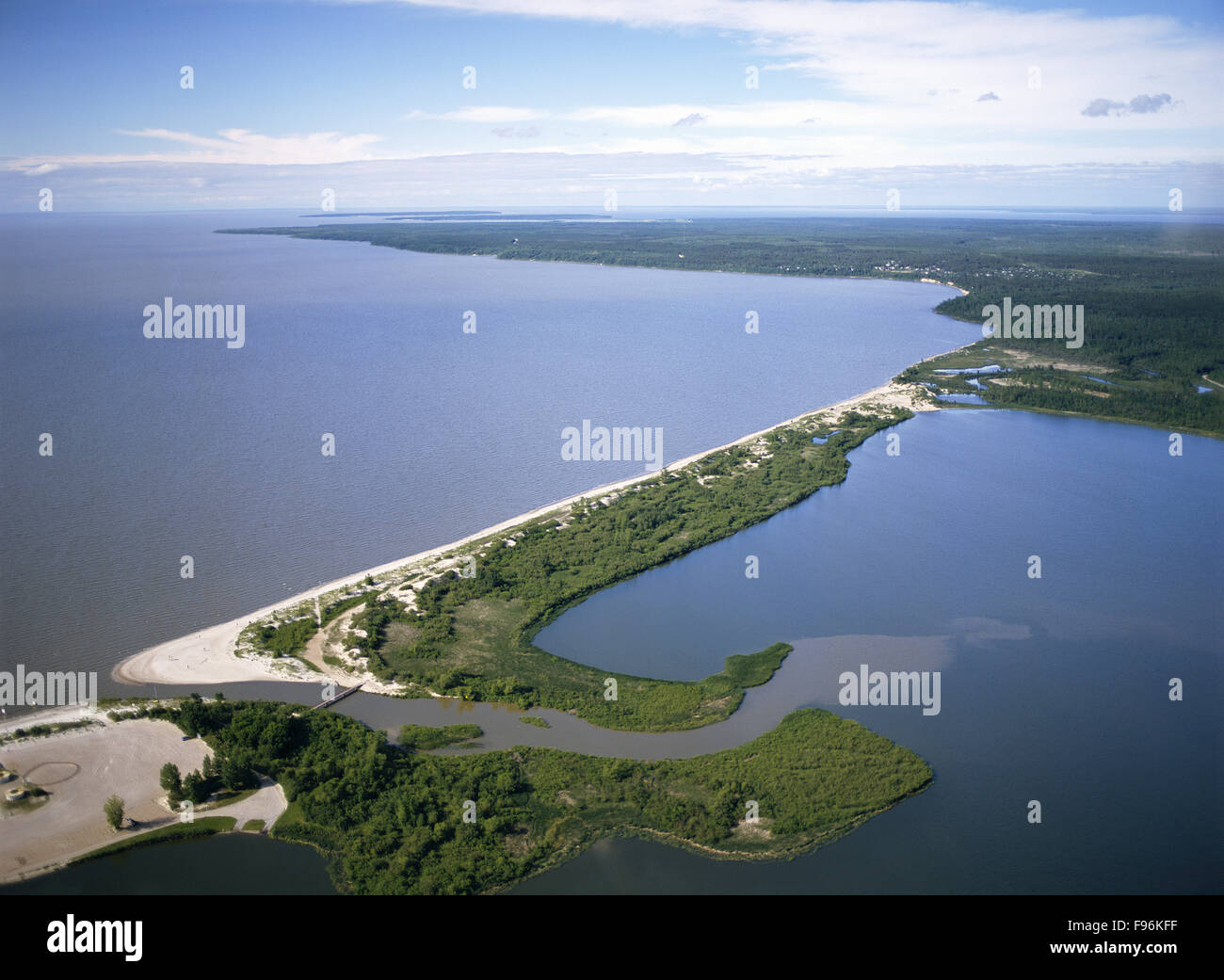 Grand Beach Provincial Park, Grand Beach, Manitoba Stock Photo Alamy