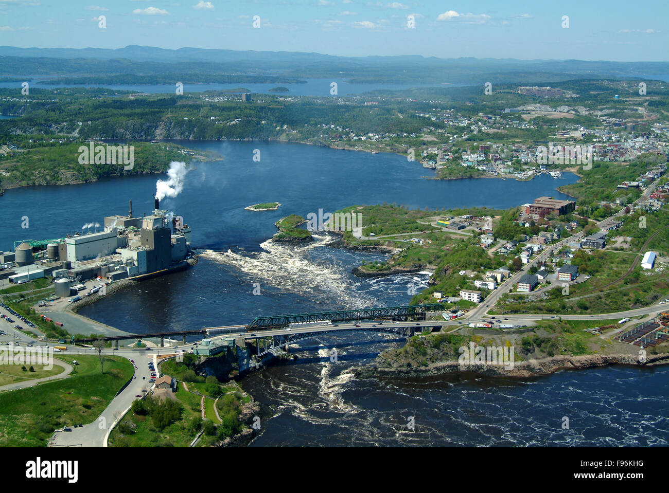 Reversing Falls, Saint John, New Brunswick Stock Photo Alamy