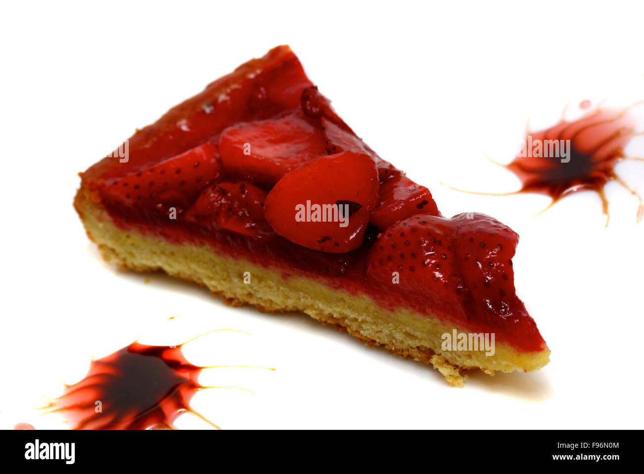 cake with strawberries Stock Photo - Alamy