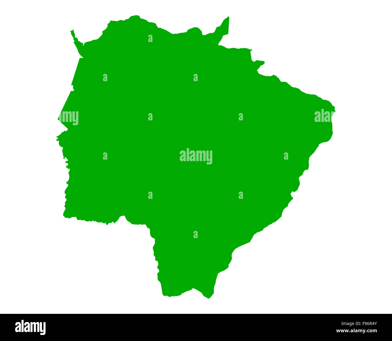 Map of Mato Grosso do Sul