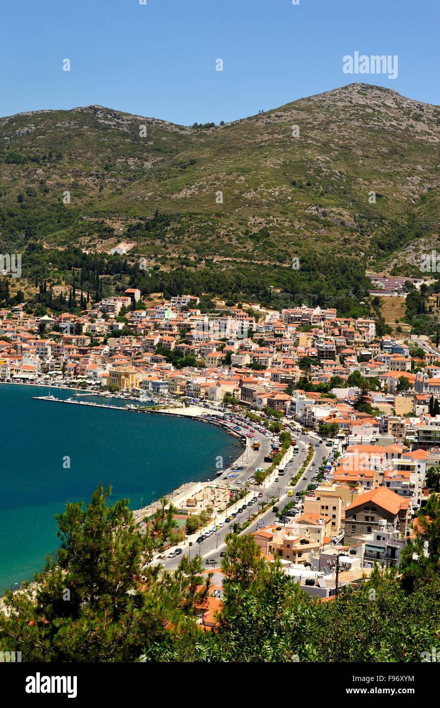 Samos Town, Samos Island, Greece Stock Photo