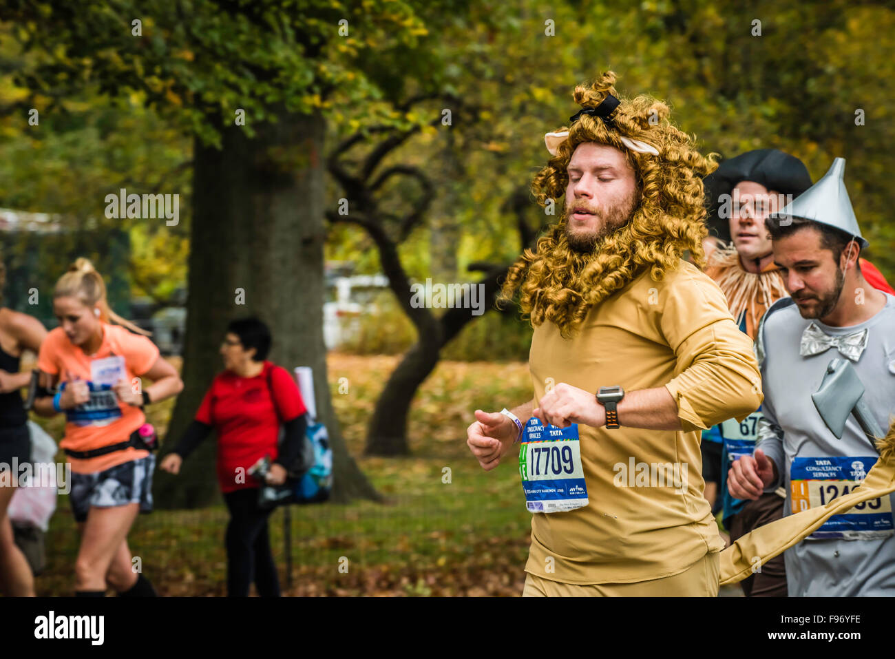 NYC MARATHON, Worlds' largest. Over 50,000 runners complete the event