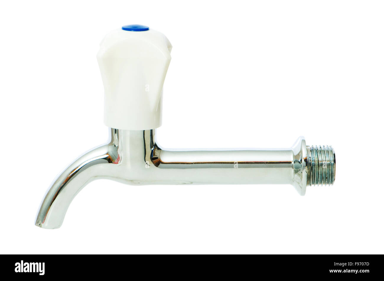 Detached tap isolated on the white background Stock Photo - Alamy