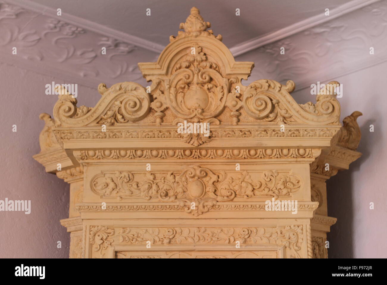 Highly Decorative Piece Of Furniture Stock Photo