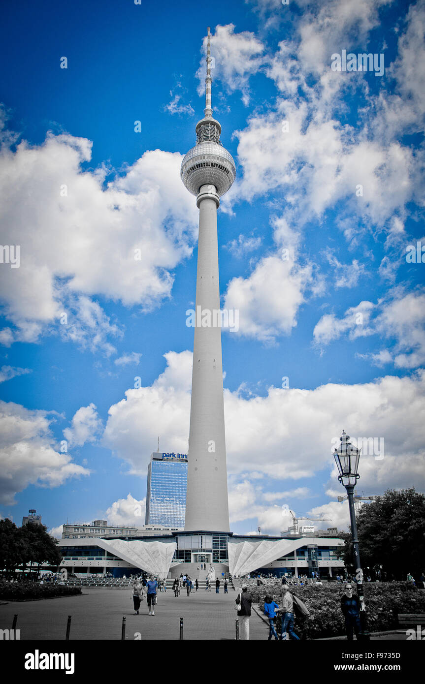 Famous Landmark In A City Stock Photo