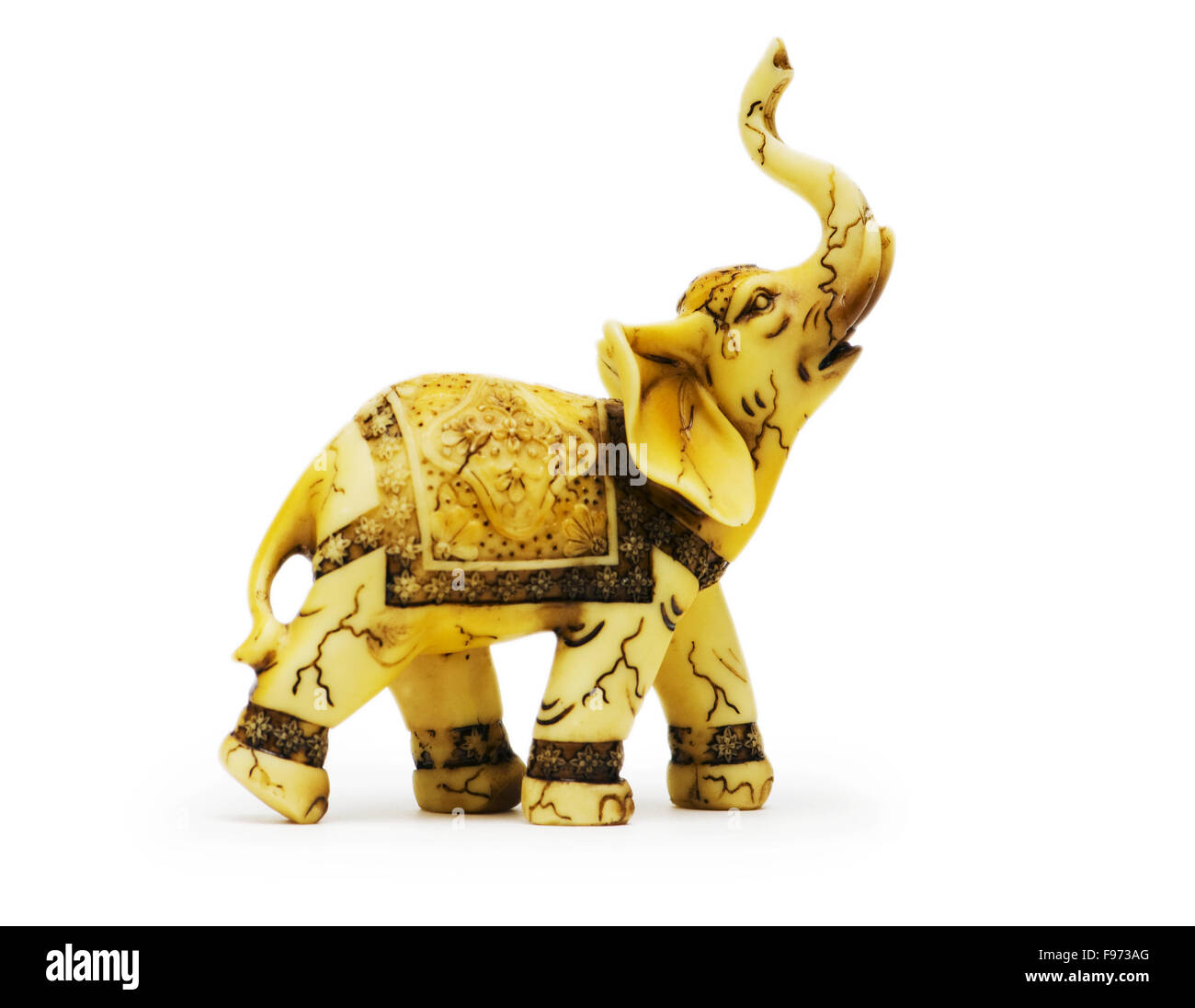 Elephant toy isolated on the white background Stock Photo - Alamy