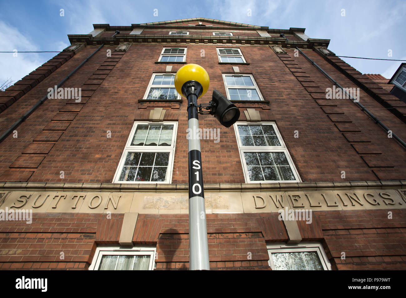 The Sutton Estate, Chelsea, London, established in 1913 for