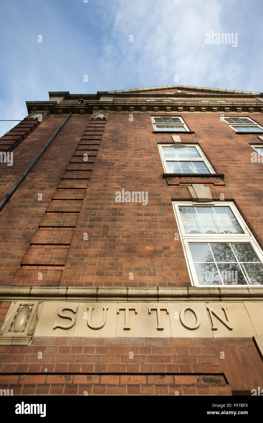 The Sutton Estate, Chelsea, London, established in 1913 for