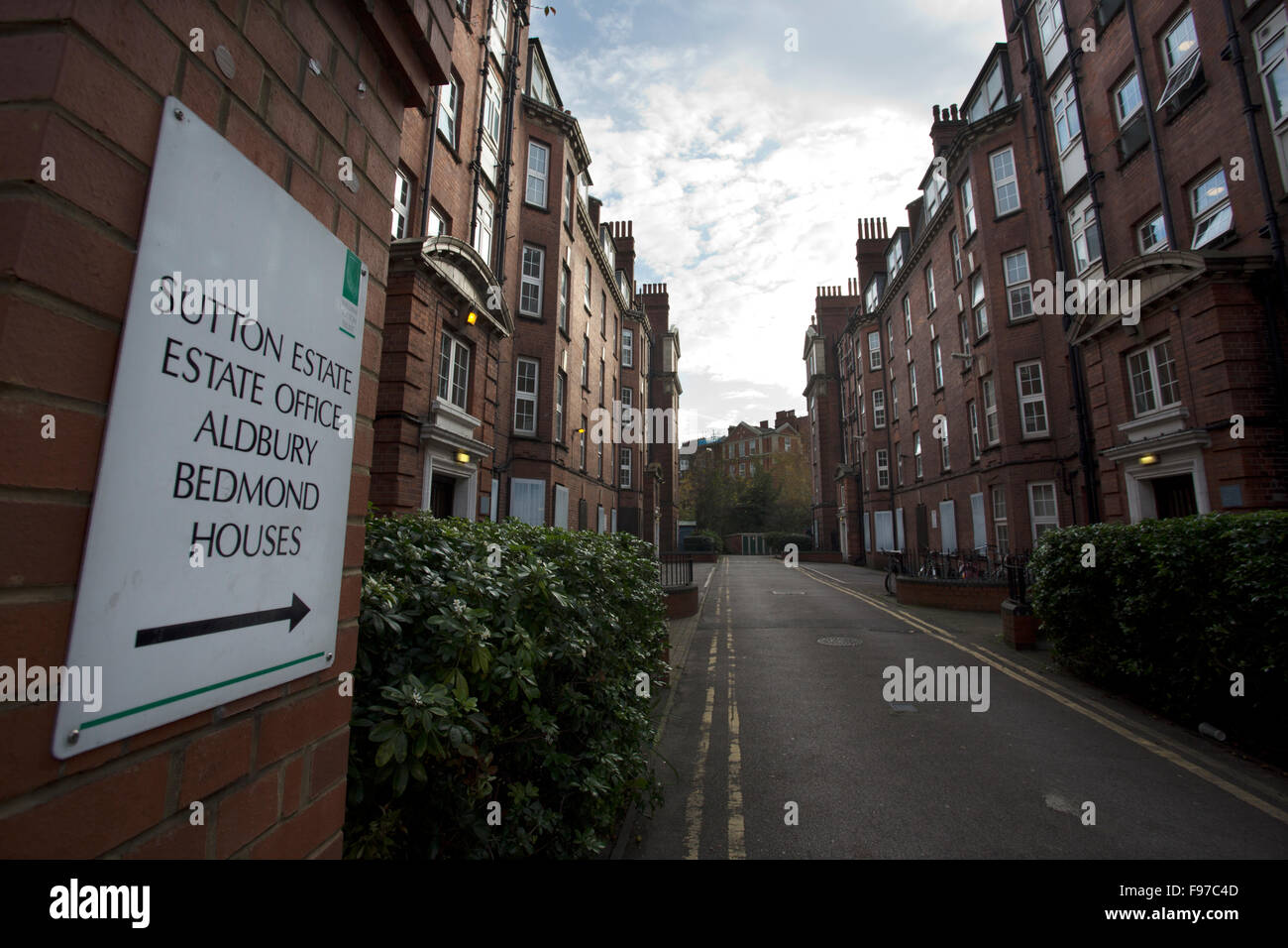 The Sutton Estate, Chelsea, London, established in 1913 for