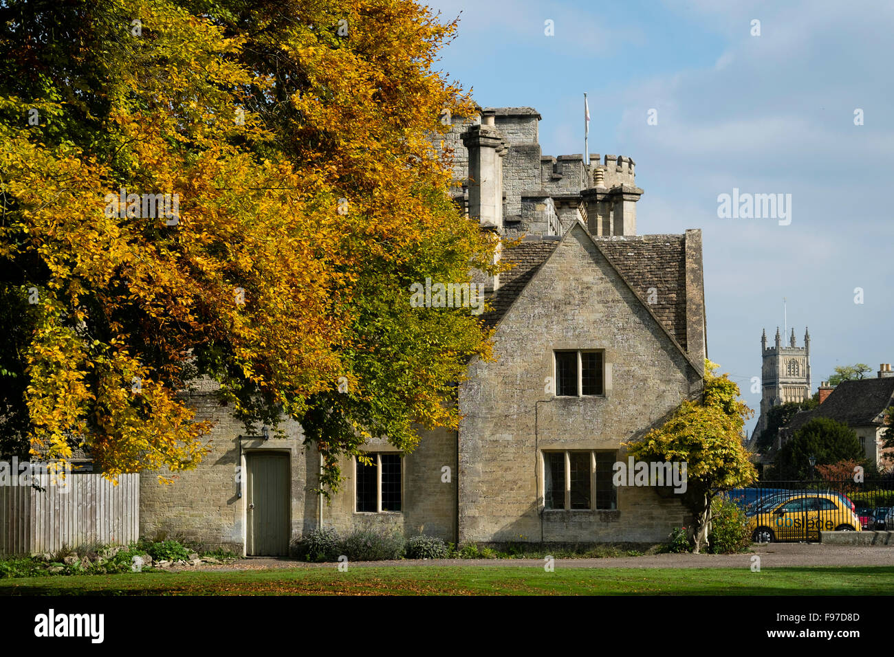 Autumn afternoon, Cirencester Park, Bathurst Estate, Gloucestershire, England, UK Stock Photo