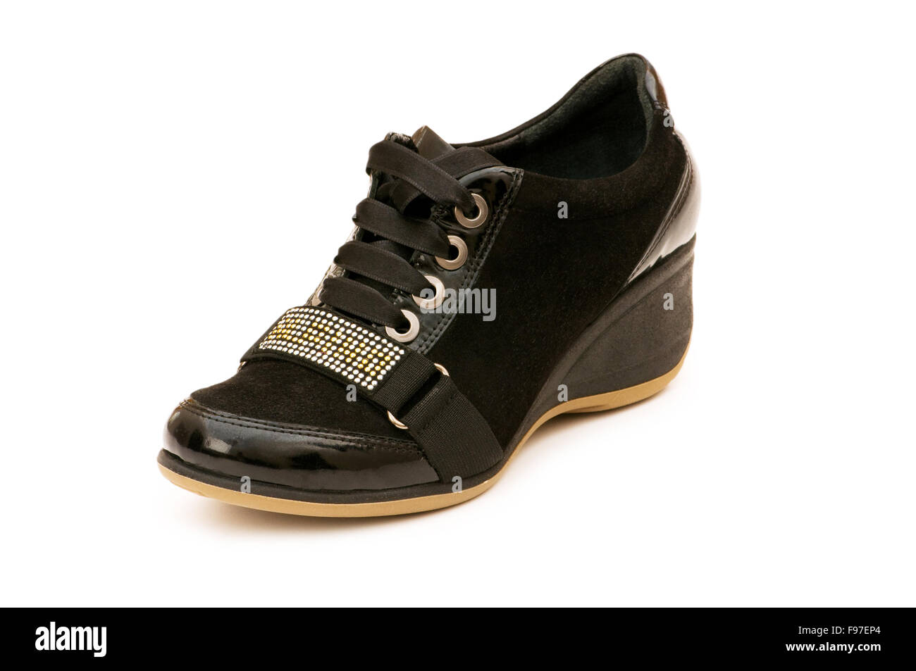 Woman shoes isolated on the white background Stock Photo - Alamy