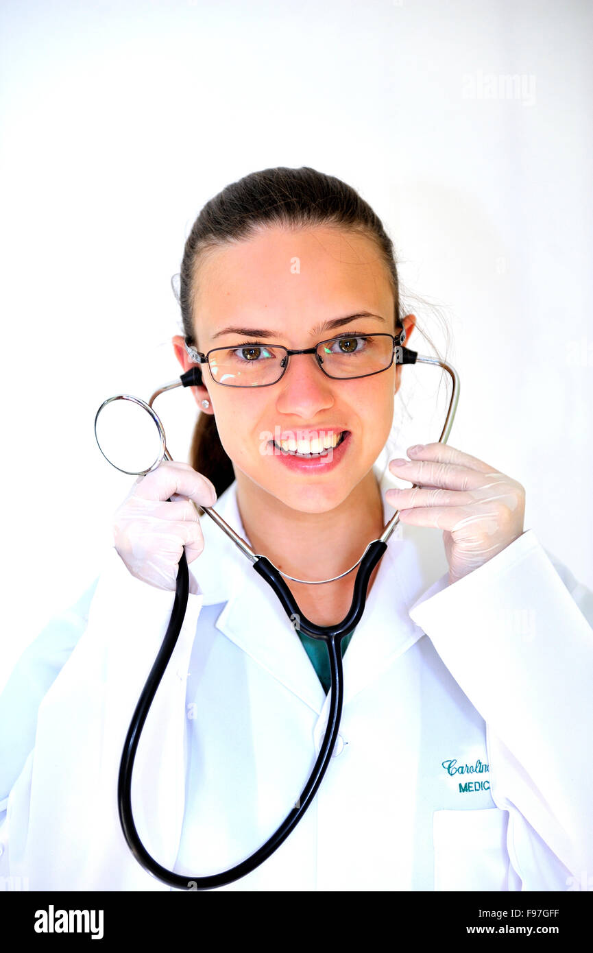Nurse at the hospital Stock Photo Alamy