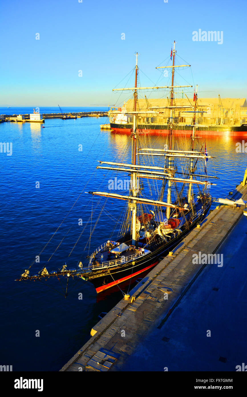 Casablanca Morocco Stad Amsterdam Sailing Ship Stock Photo Alamy