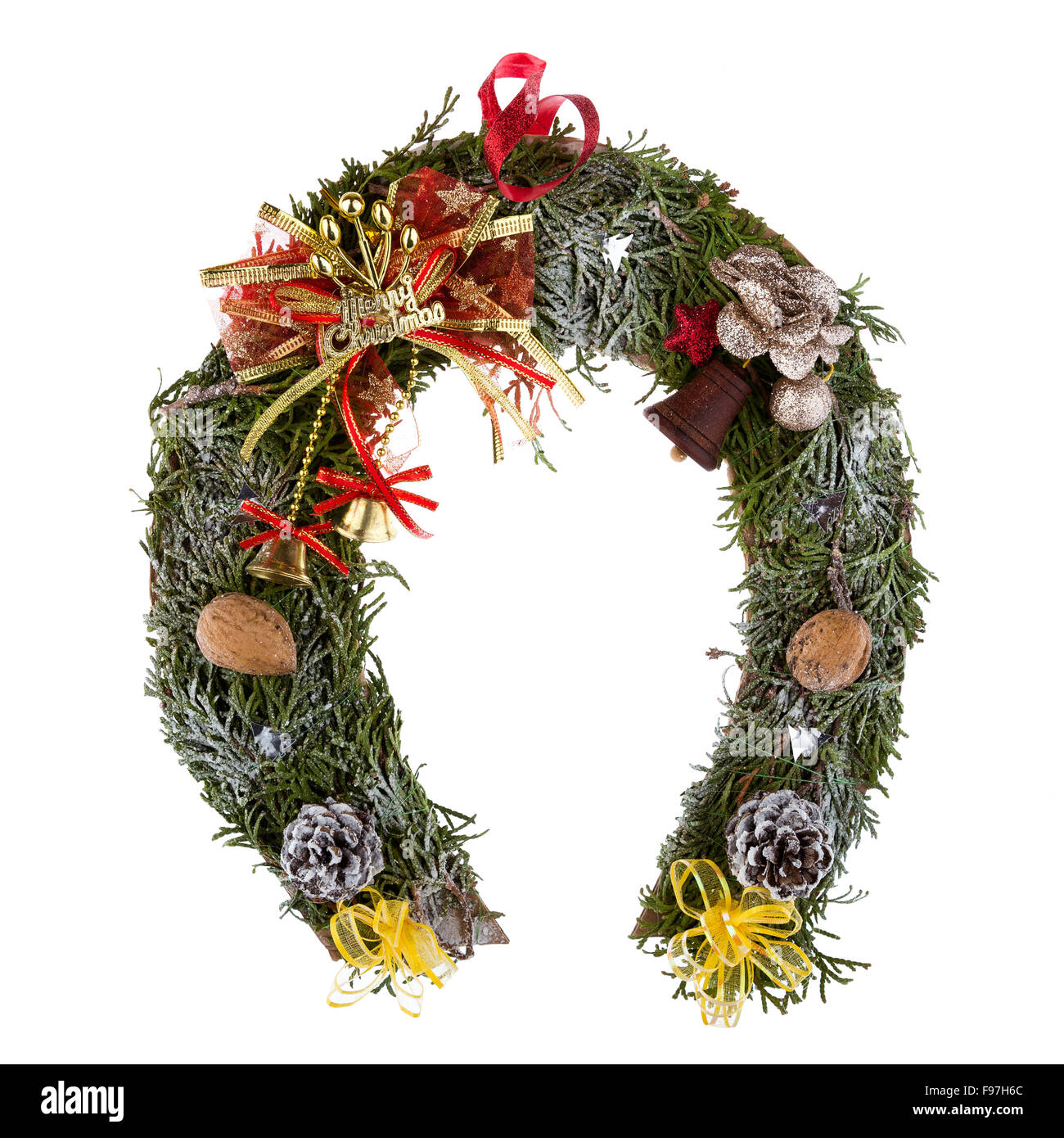 Horseshoe wreath hi-res stock photography and images - Alamy