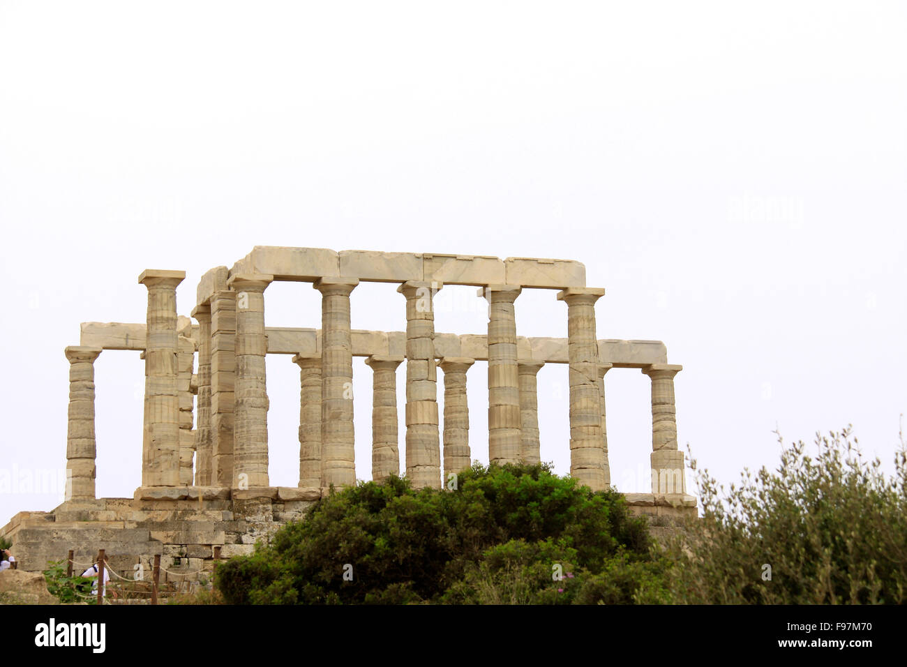 The Temple of Poseidon at Sounion Greece Stock Photo - Alamy