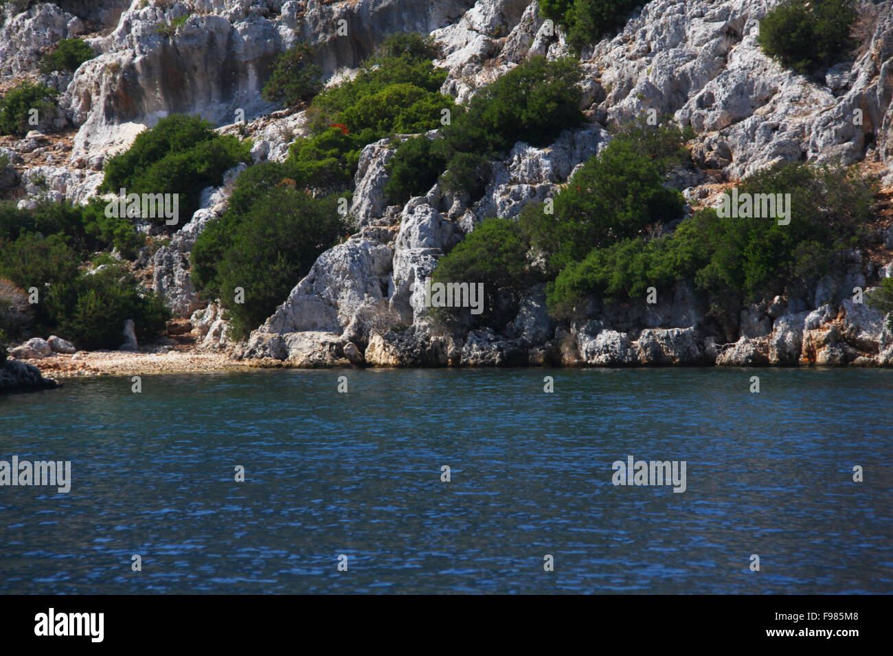 Sea Rocks Turkey Sea and Rocks inTurkey Stock Photo - Alamy