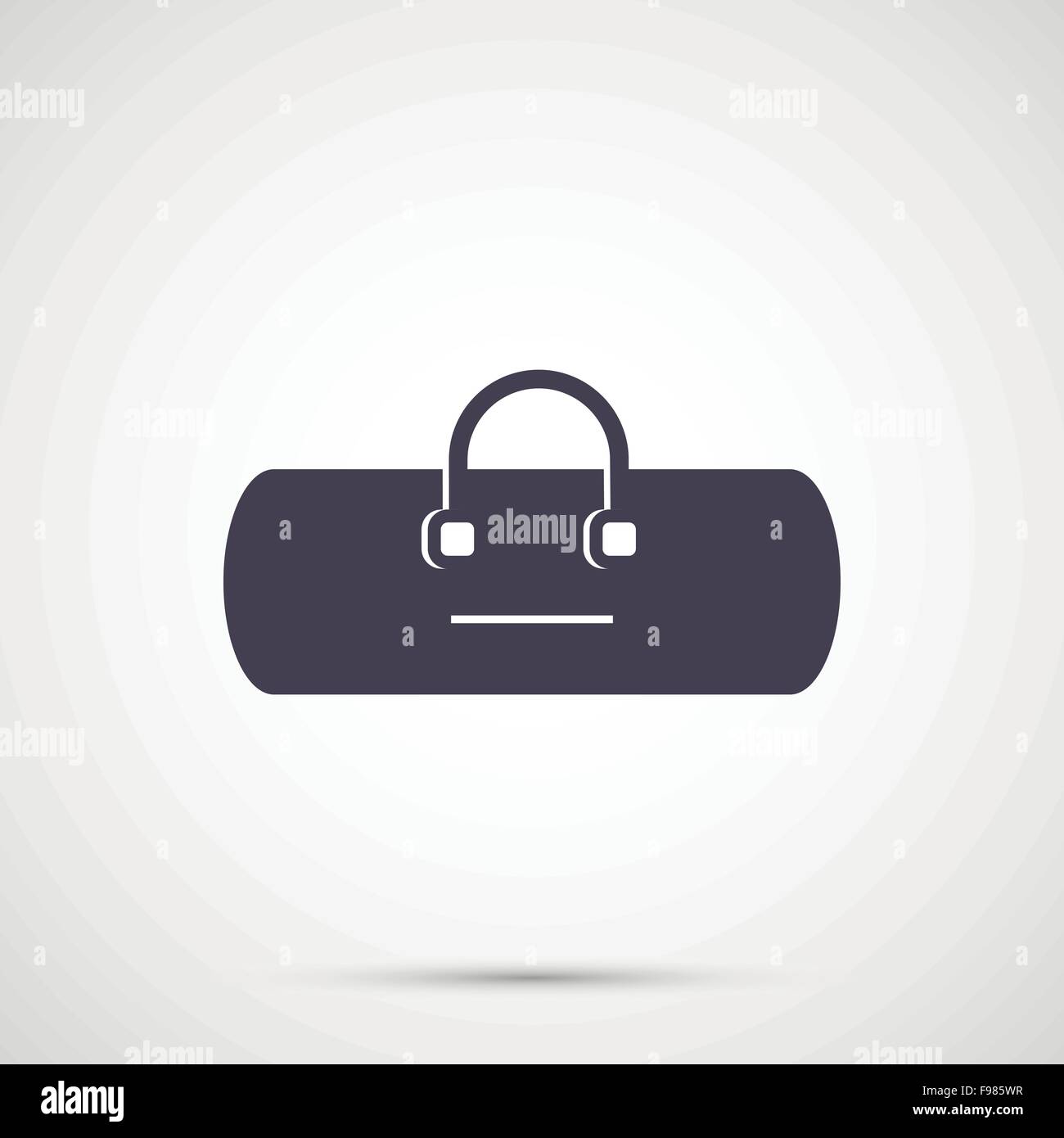 Sport bag with handles icon Stock Vector Image & Art Alamy