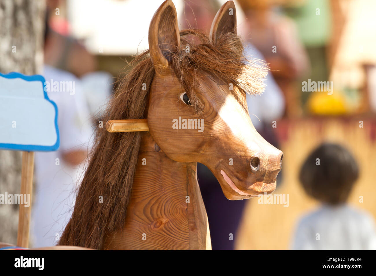 Wood horse hi-res stock photography and images - Alamy