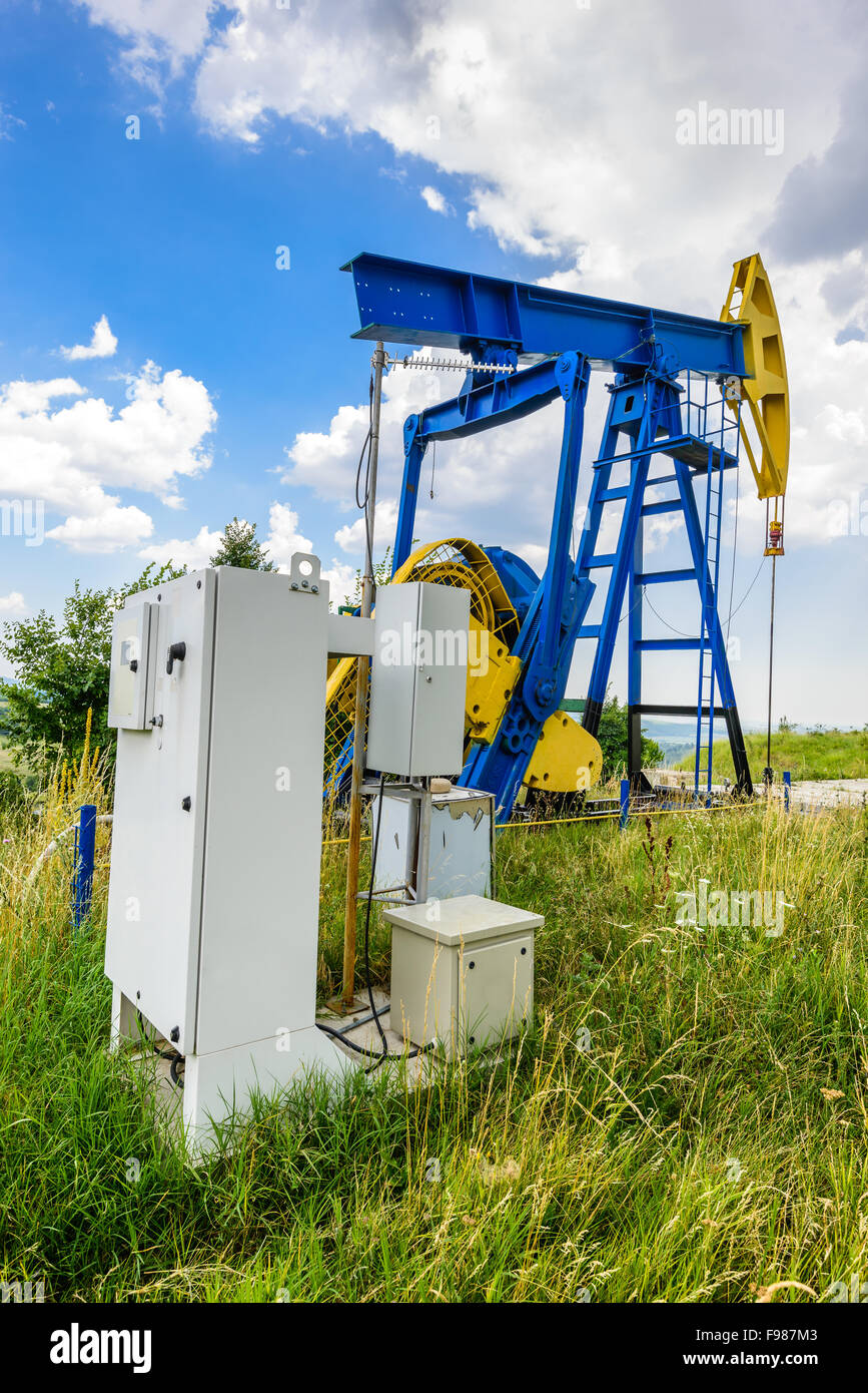 Extraction oil pumps with electrical PLC Oil and gas industry