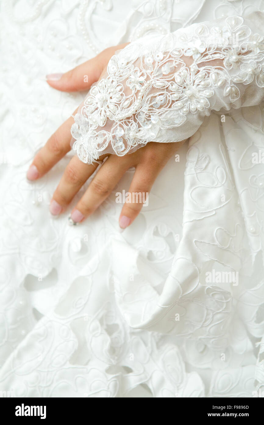 hand in glove Stock Photo Alamy