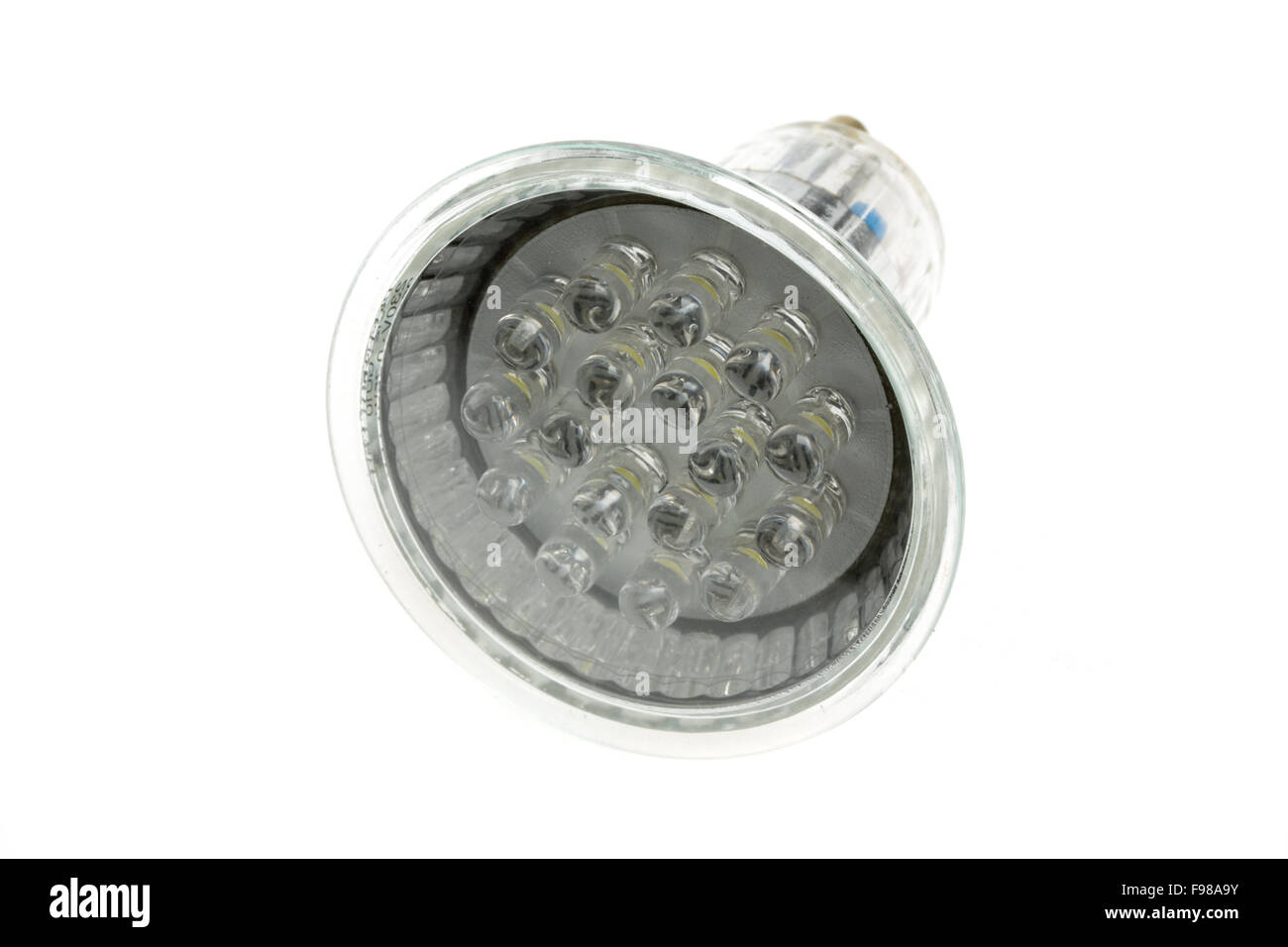 led light bulb isolated on white background Stock Photo - Alamy
