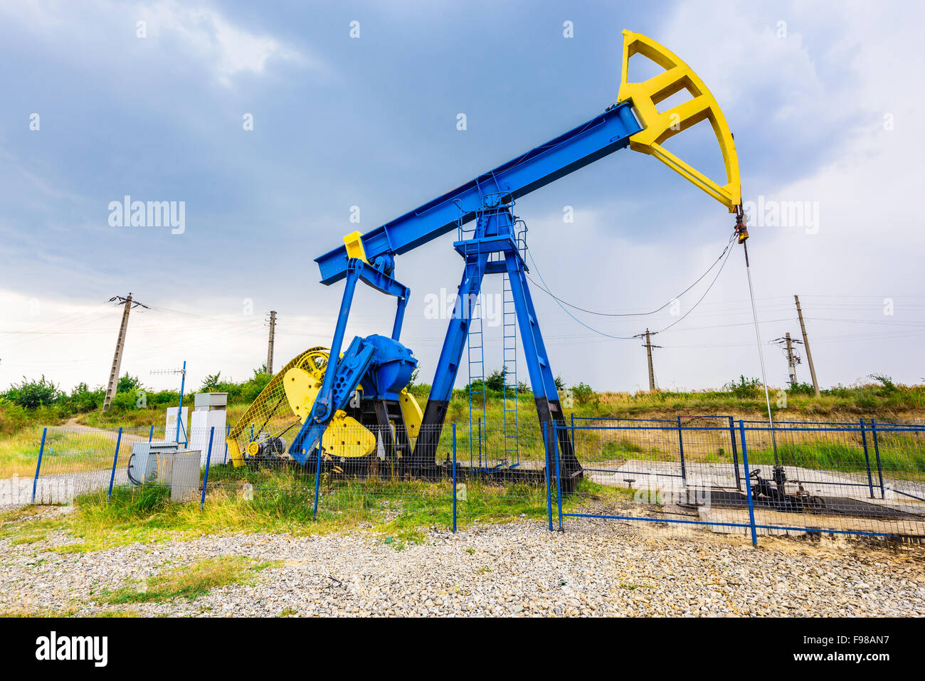 Extraction oil pumps with electrical PLC Oil and gas industry