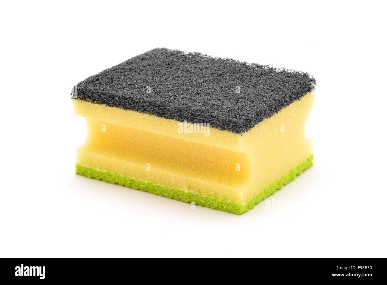 dish cleaning sponge isolated white Stock Photo Alamy