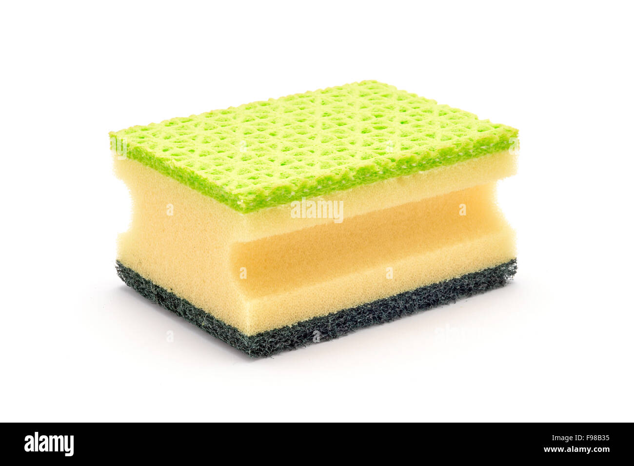 dish cleaning sponge isolated white Stock Photo Alamy