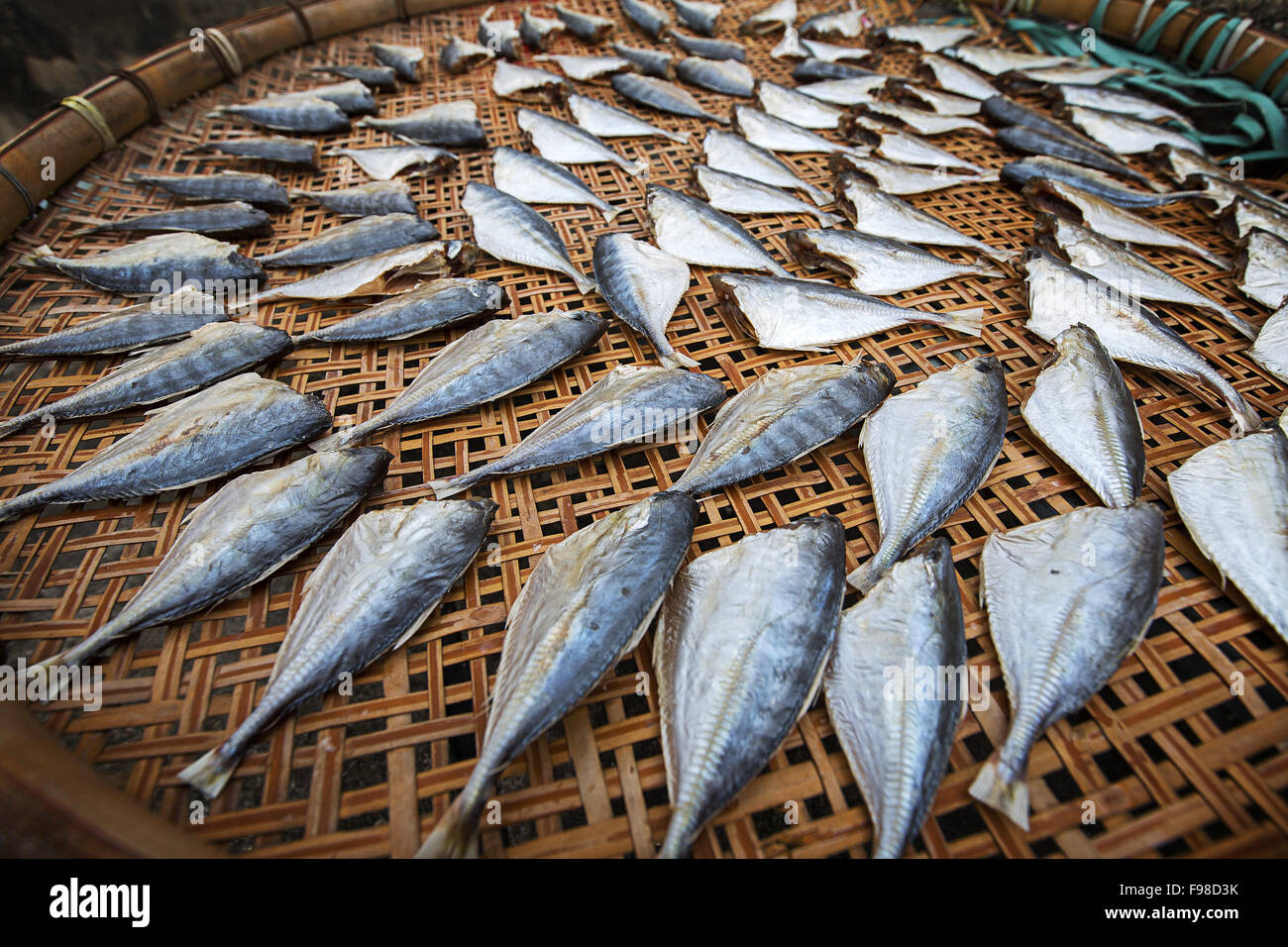 Dried salted fish Stock Photo Alamy