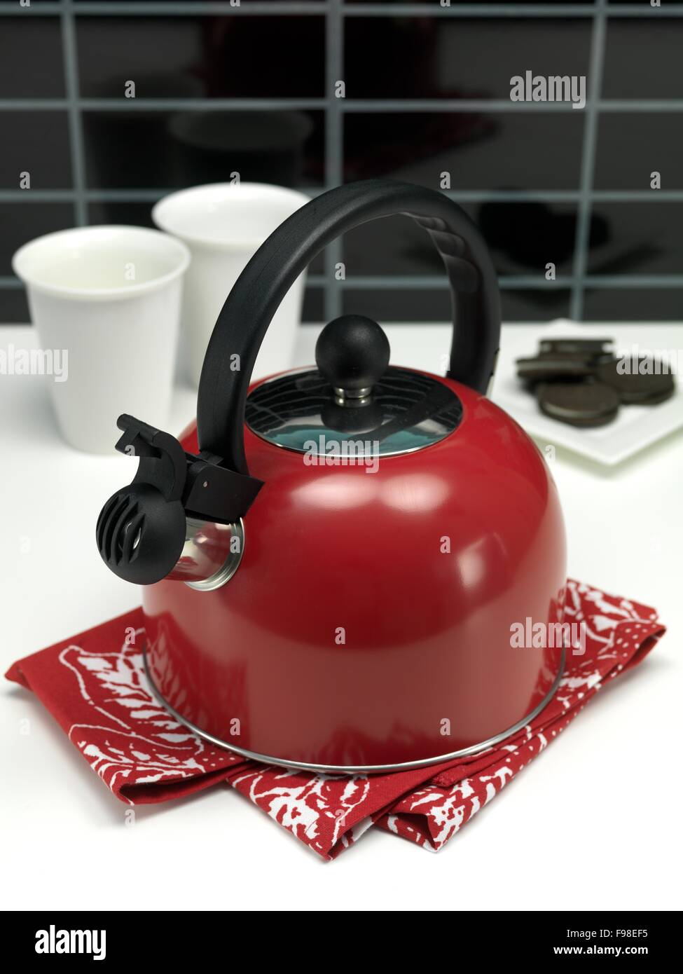 Stove Top Kettle Stock Photo Alamy