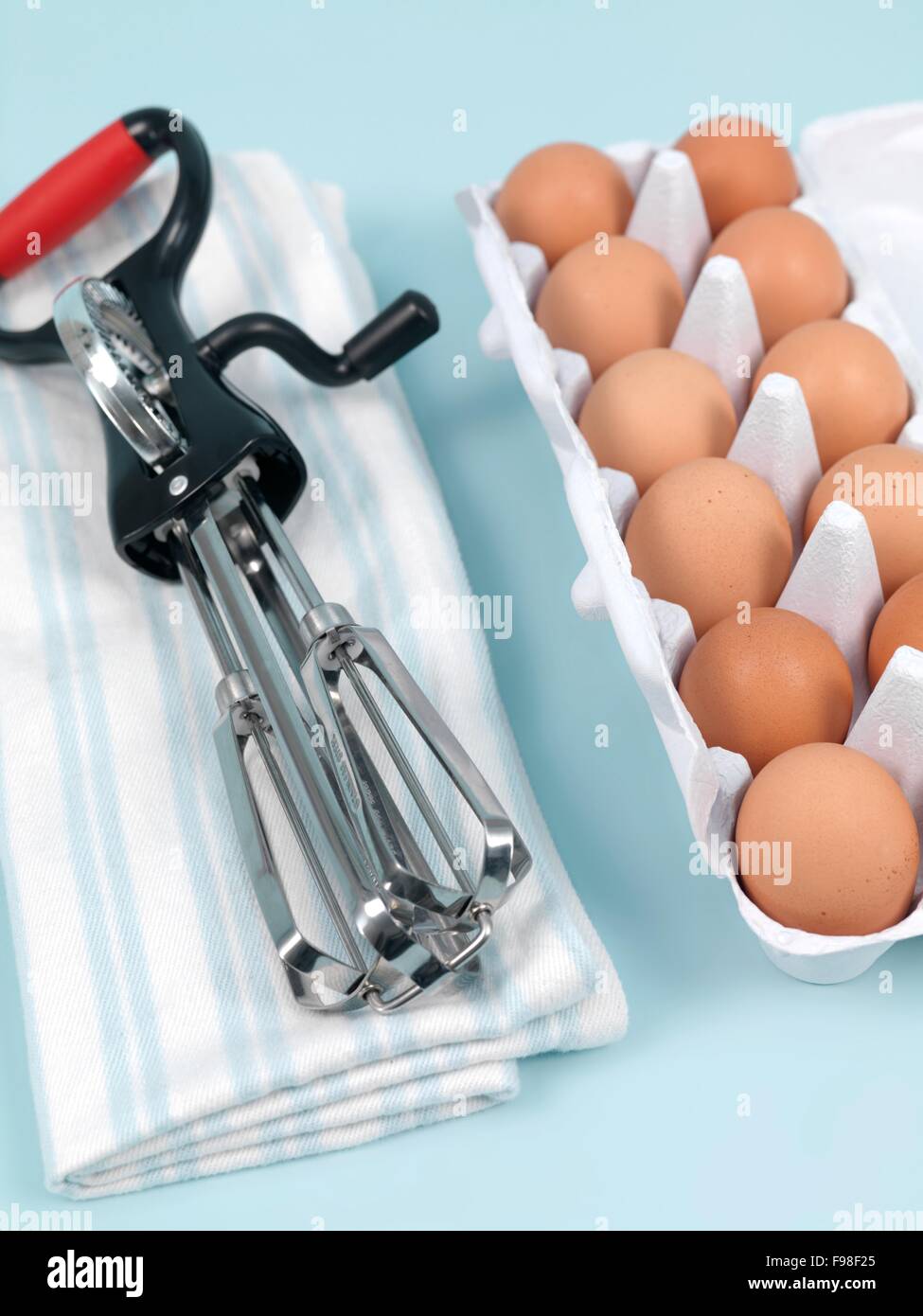 Egg Beater Stock Photo