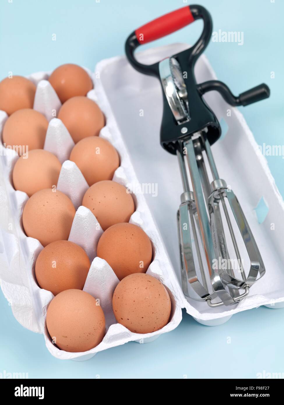 Egg Beater Stock Photo