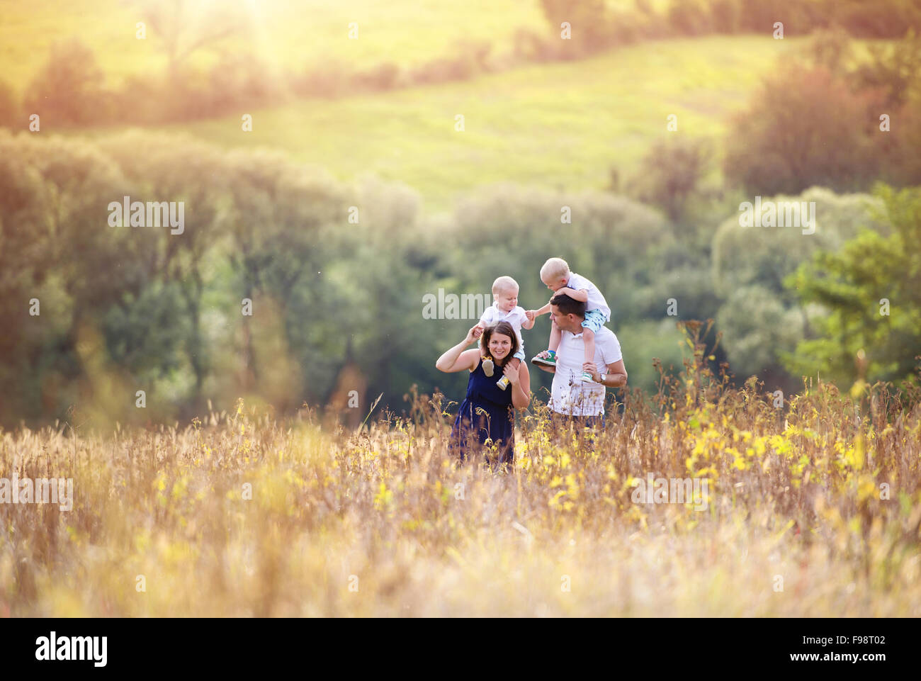 Family Life Friends Enjoy Moment Stock Image - Image of enjoy, living:  134642711