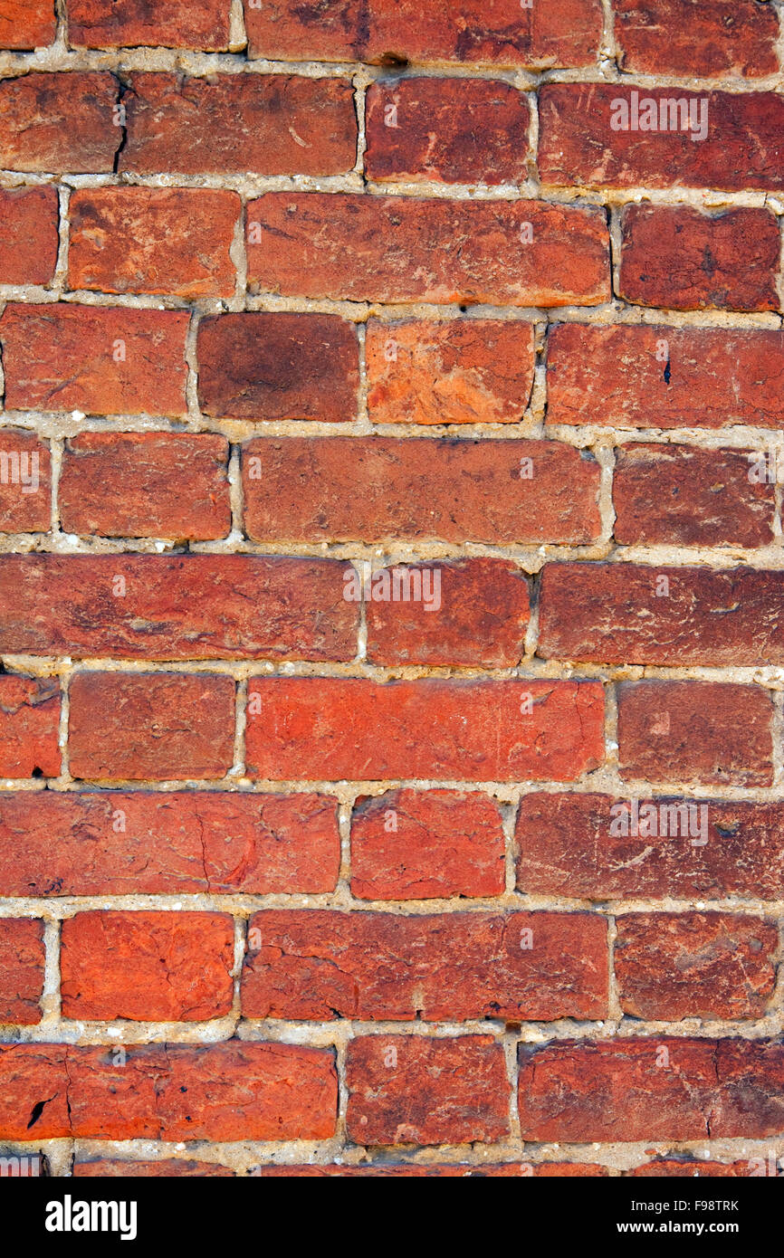 Old red brick wall background Stock Photo - Alamy