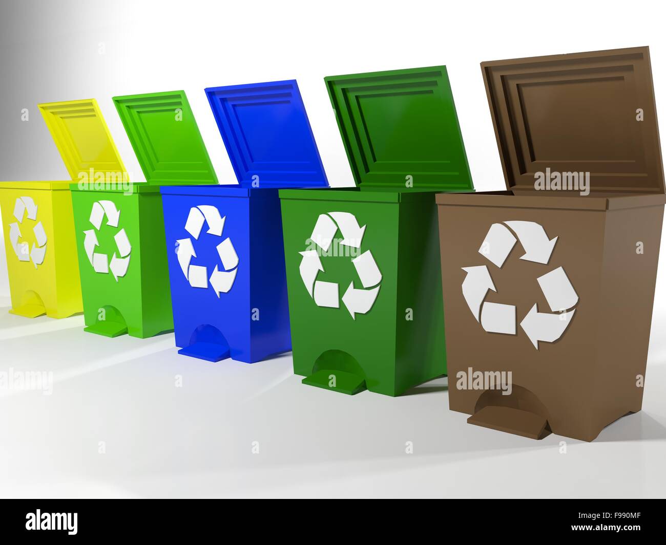 Reduce reuse recycle blue box hi-res stock photography and images - Alamy