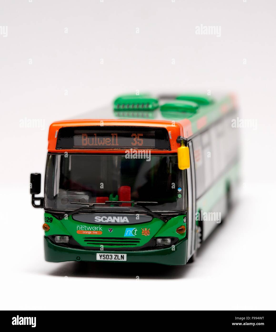 scania bus scale model