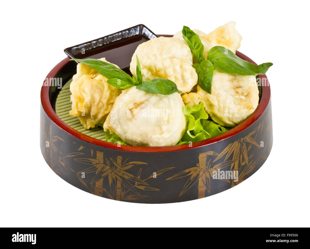 Japanese cuisine, mushroom Tempura Stock Photo Alamy