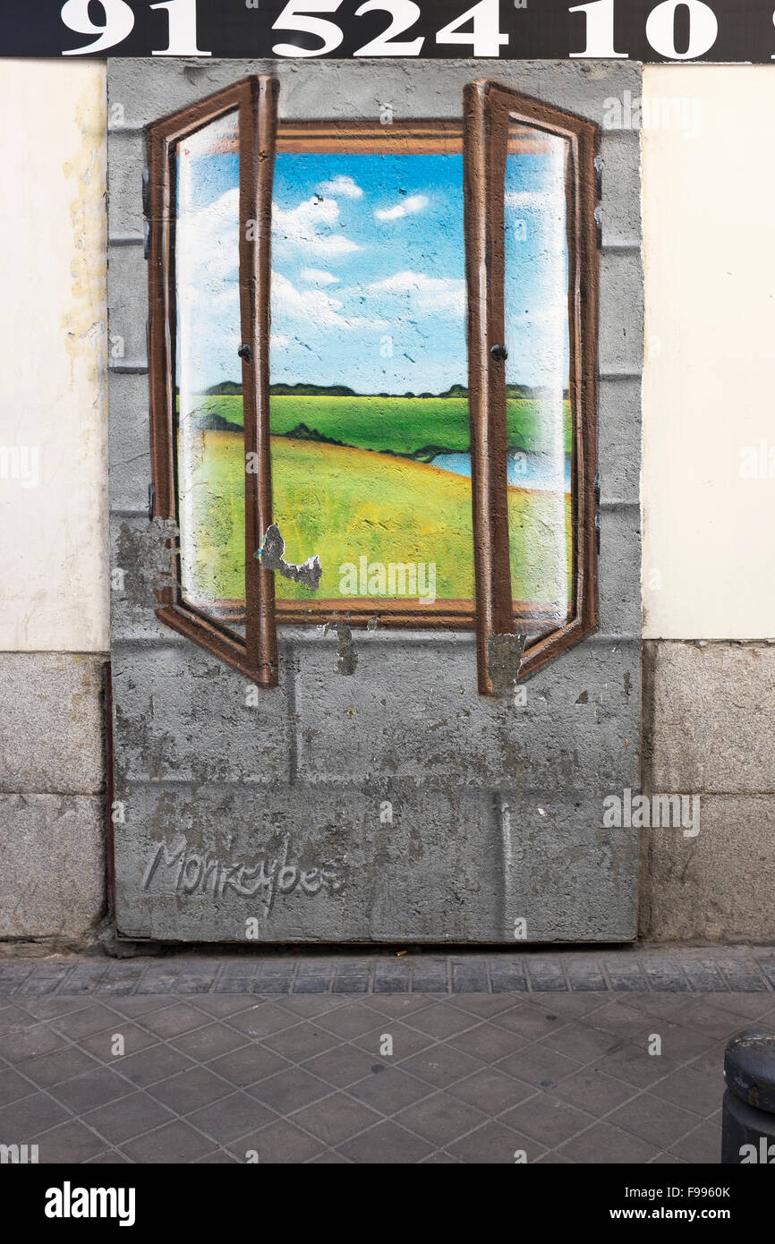 Trompe l'oeil window hi-res stock photography and images - Alamy