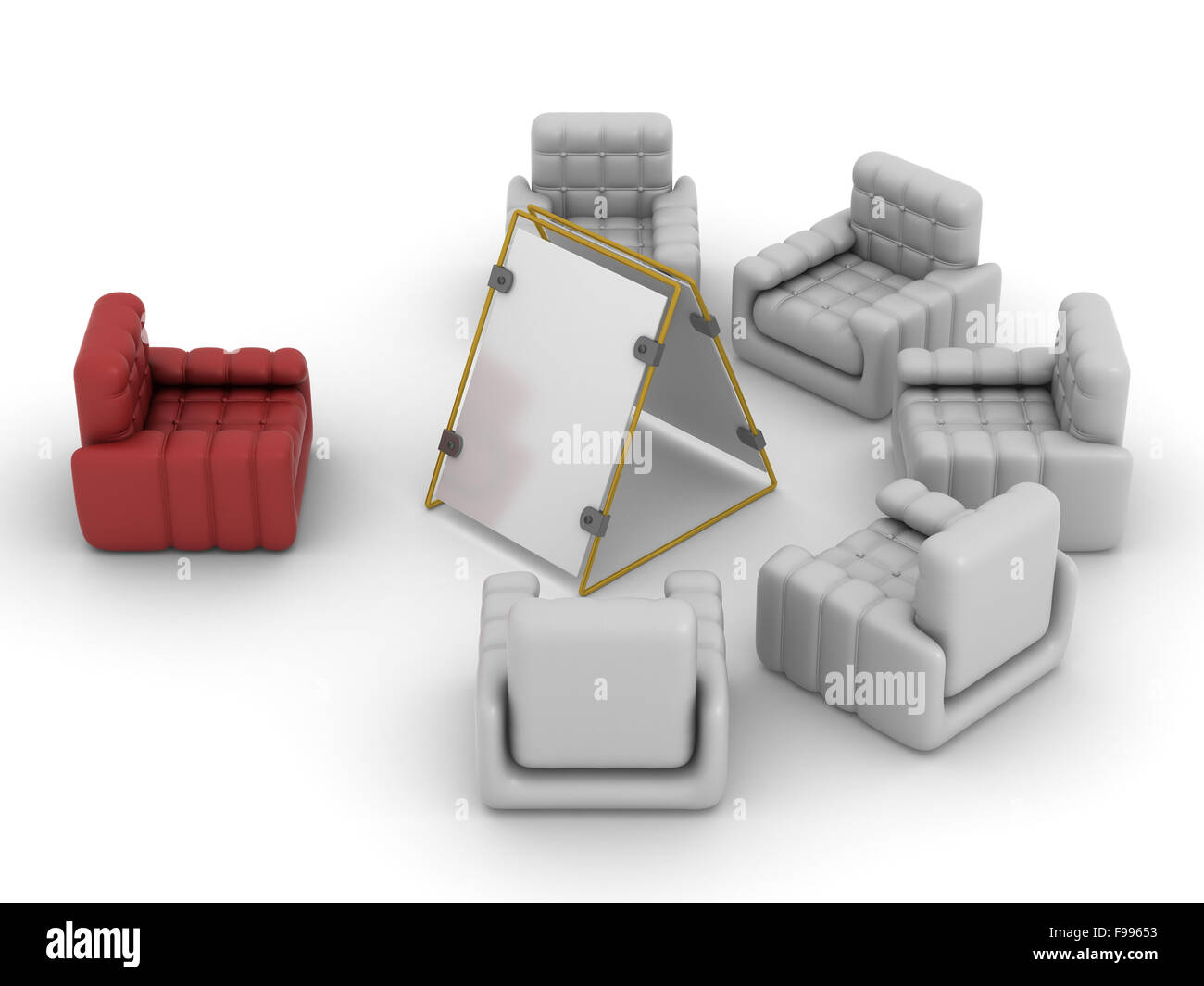 Conference room interior 3d hi-res stock photography and images - Alamy