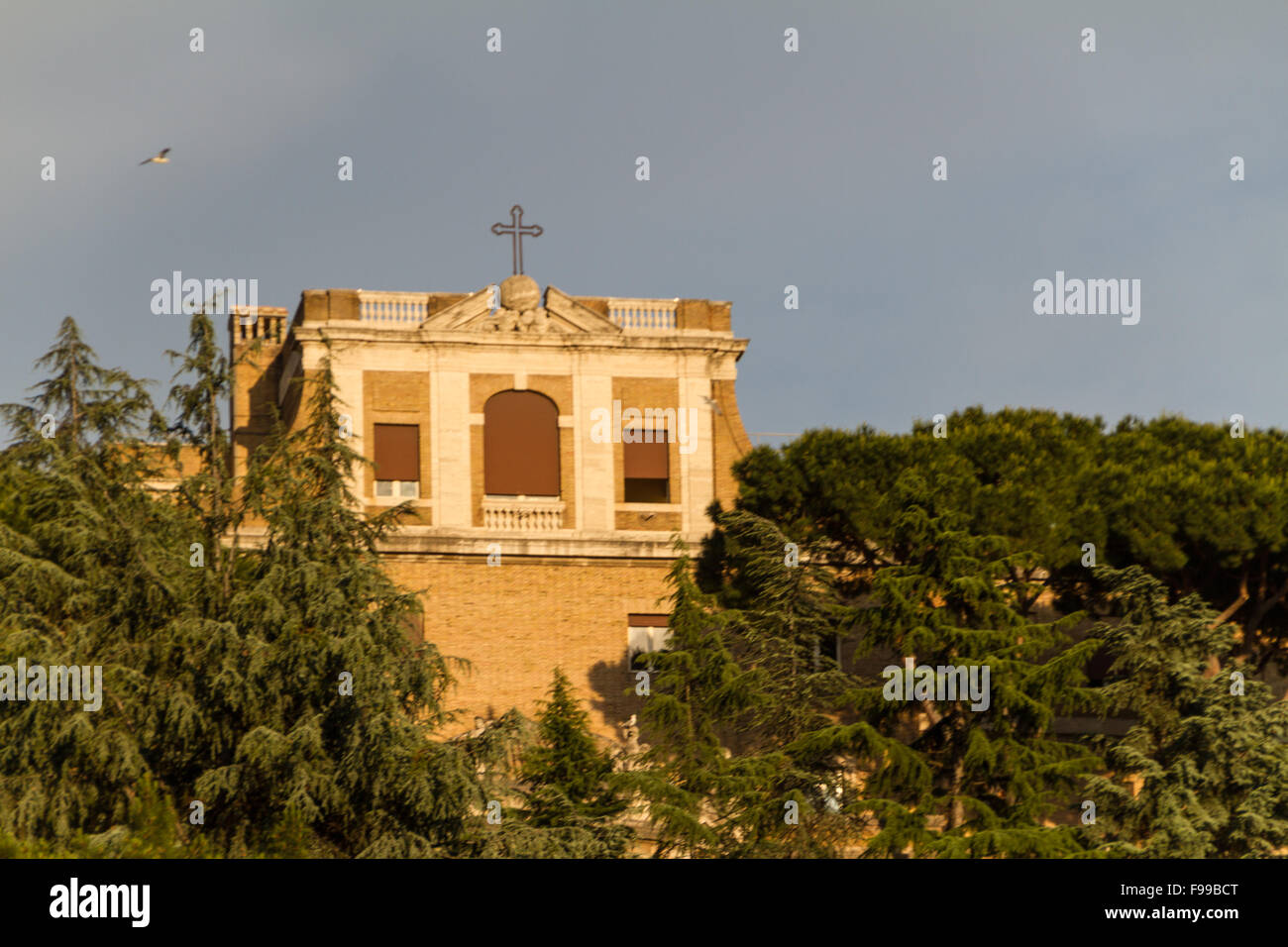 Great church in center of Rome, Italy Stock Photo - Alamy