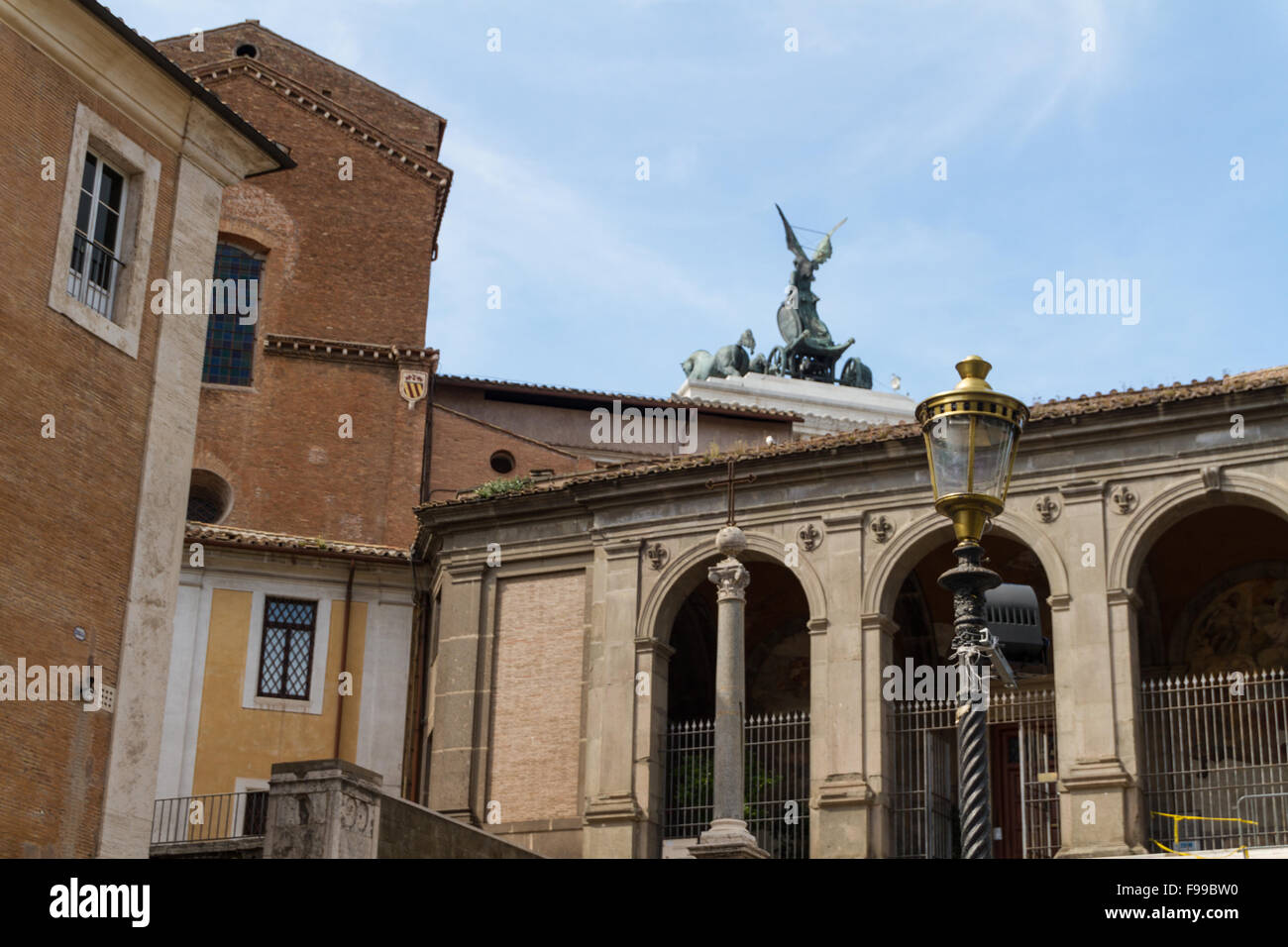 Building ruins and ancient columns in Rome, Italy Stock Photo - Alamy