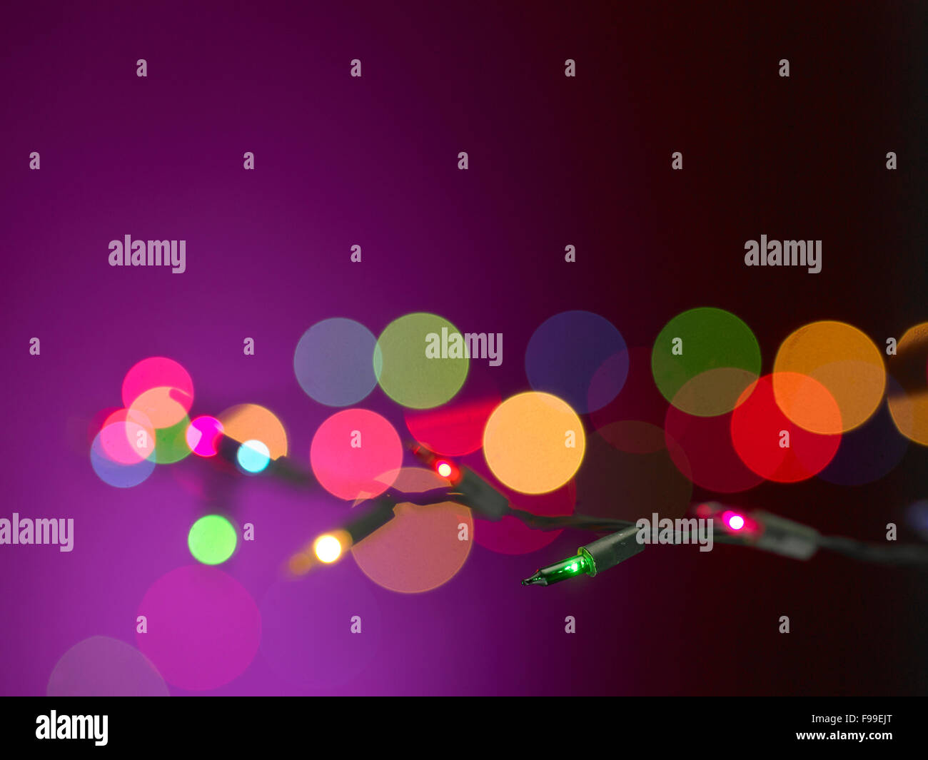 Colorful circles of light abstract background Stock Photo - Alamy