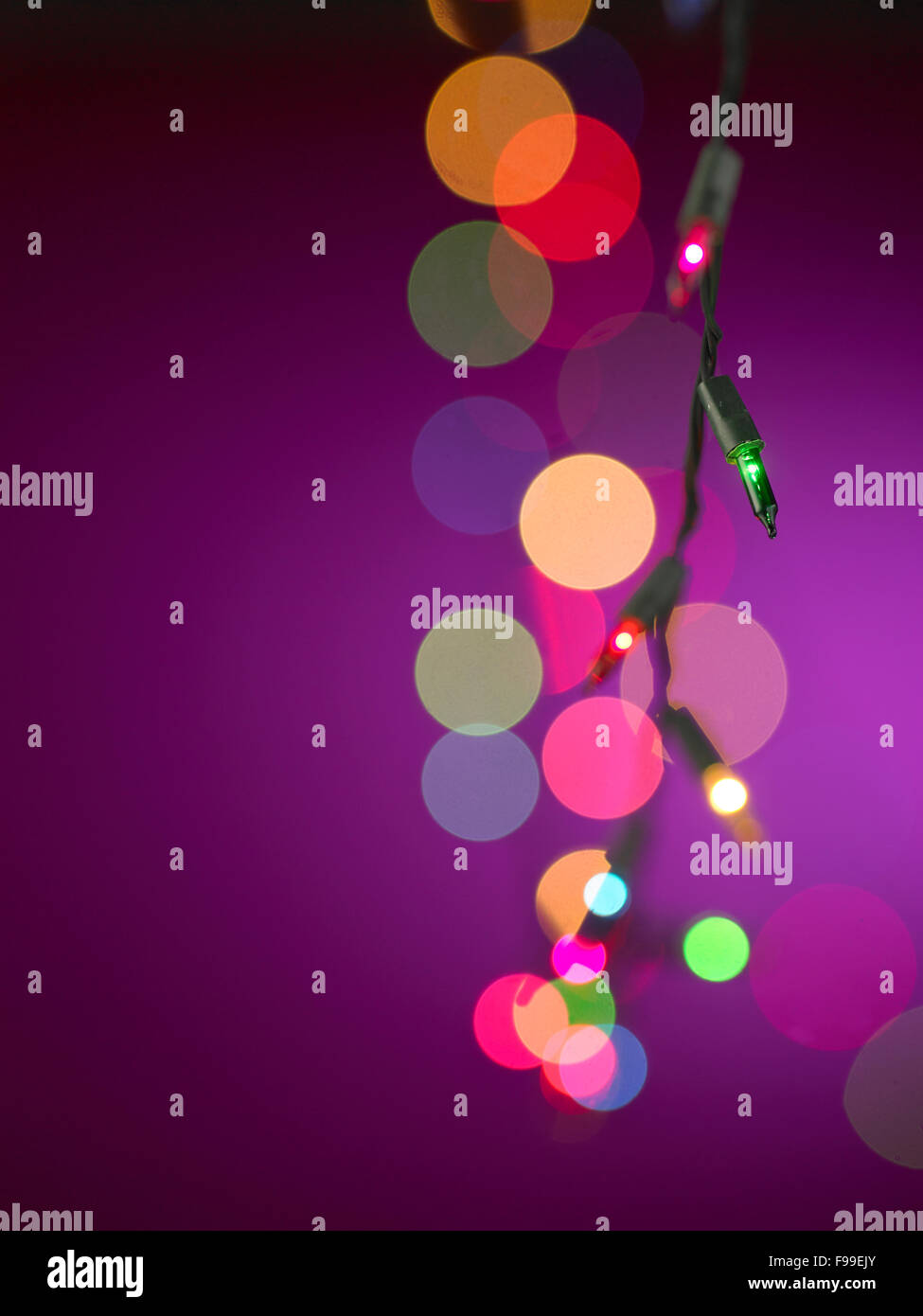 Colorful circles of light abstract background Stock Photo - Alamy