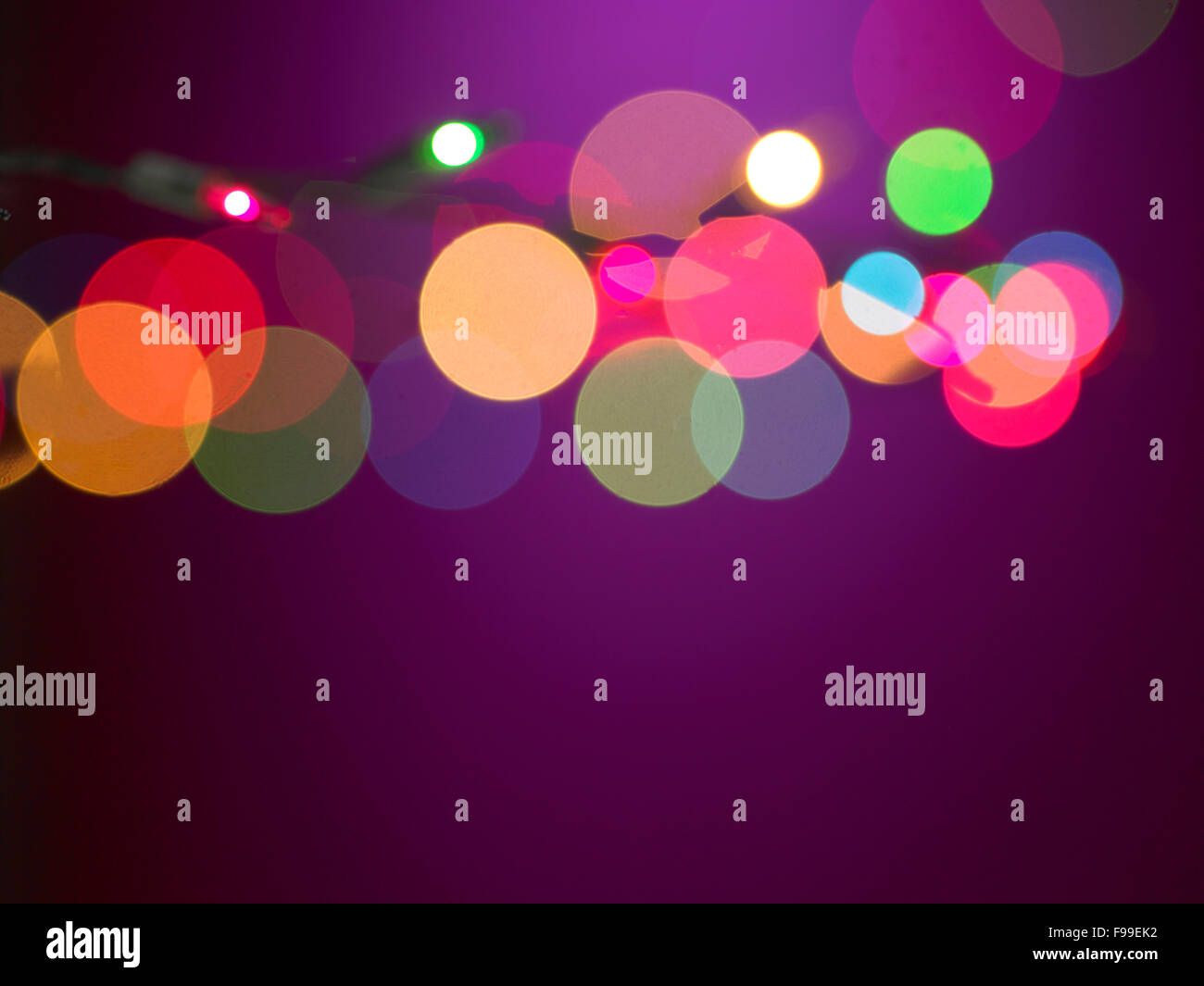 Colorful circles of light abstract background Stock Photo - Alamy