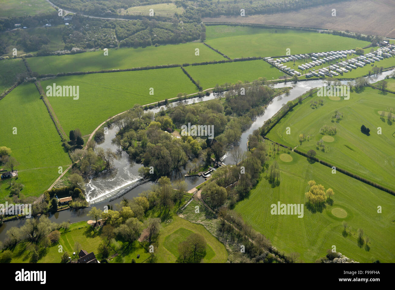 Aerial view river avon hires stock photography and images Alamy