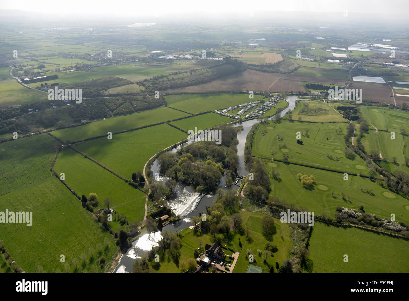 Aerial view river avon hires stock photography and images Alamy