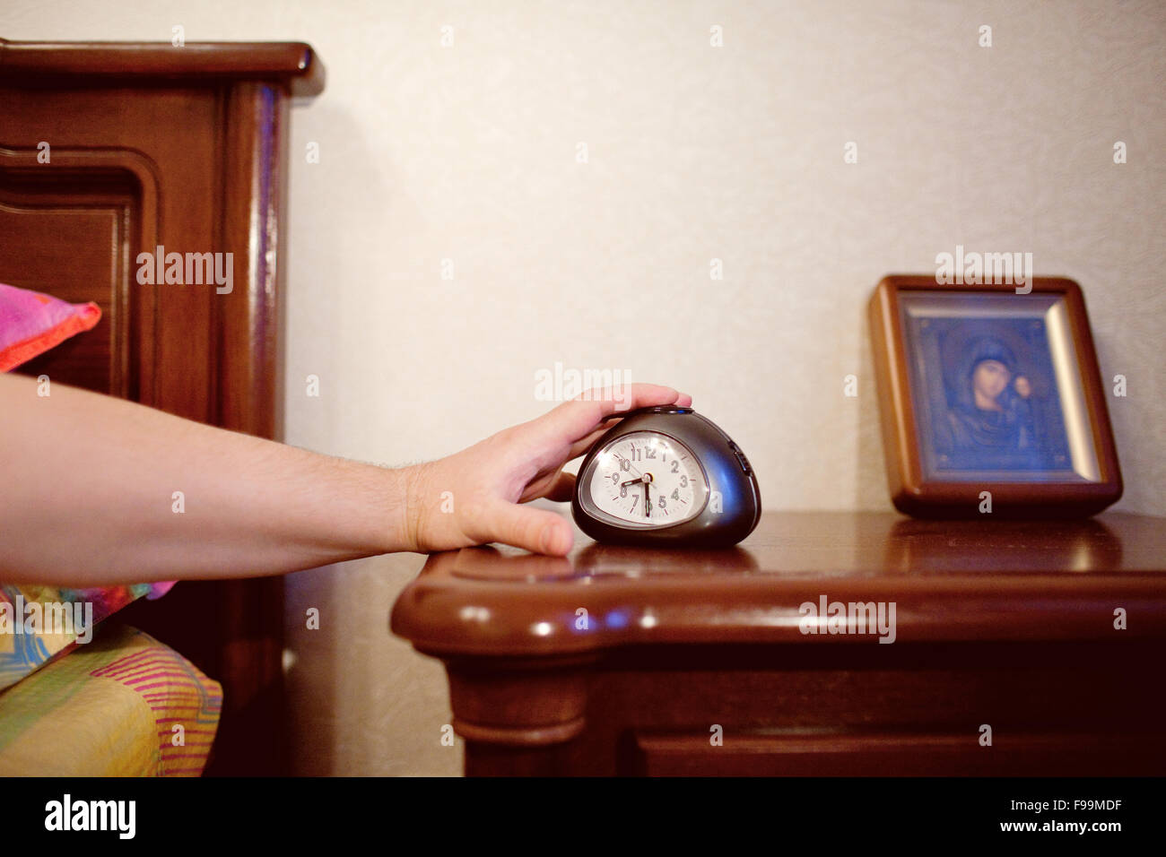 Human alarm clock hi-res stock photography and images - Alamy