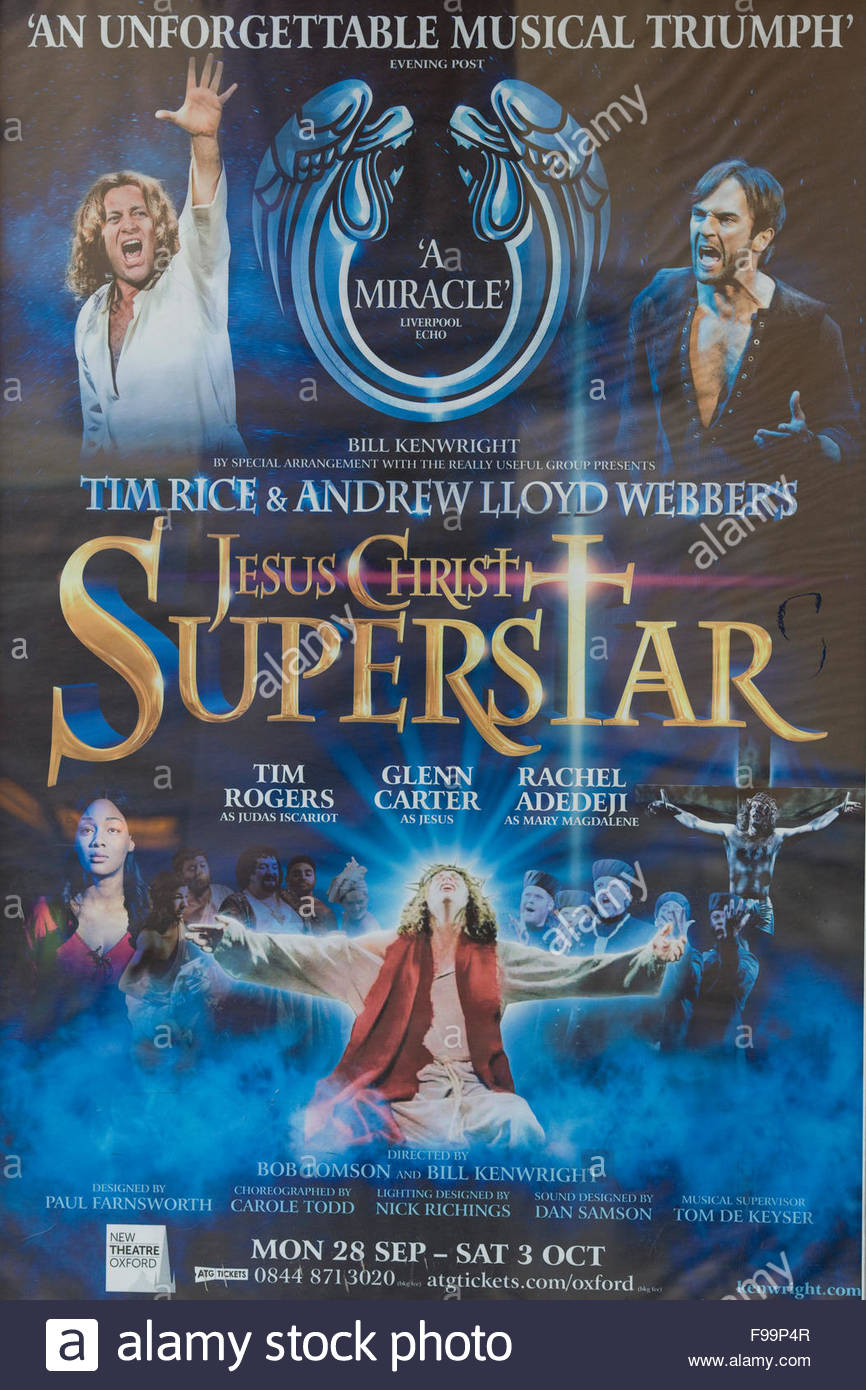 Jesus Christ Superstar The Musical Stage production Stock Photo - Alamy