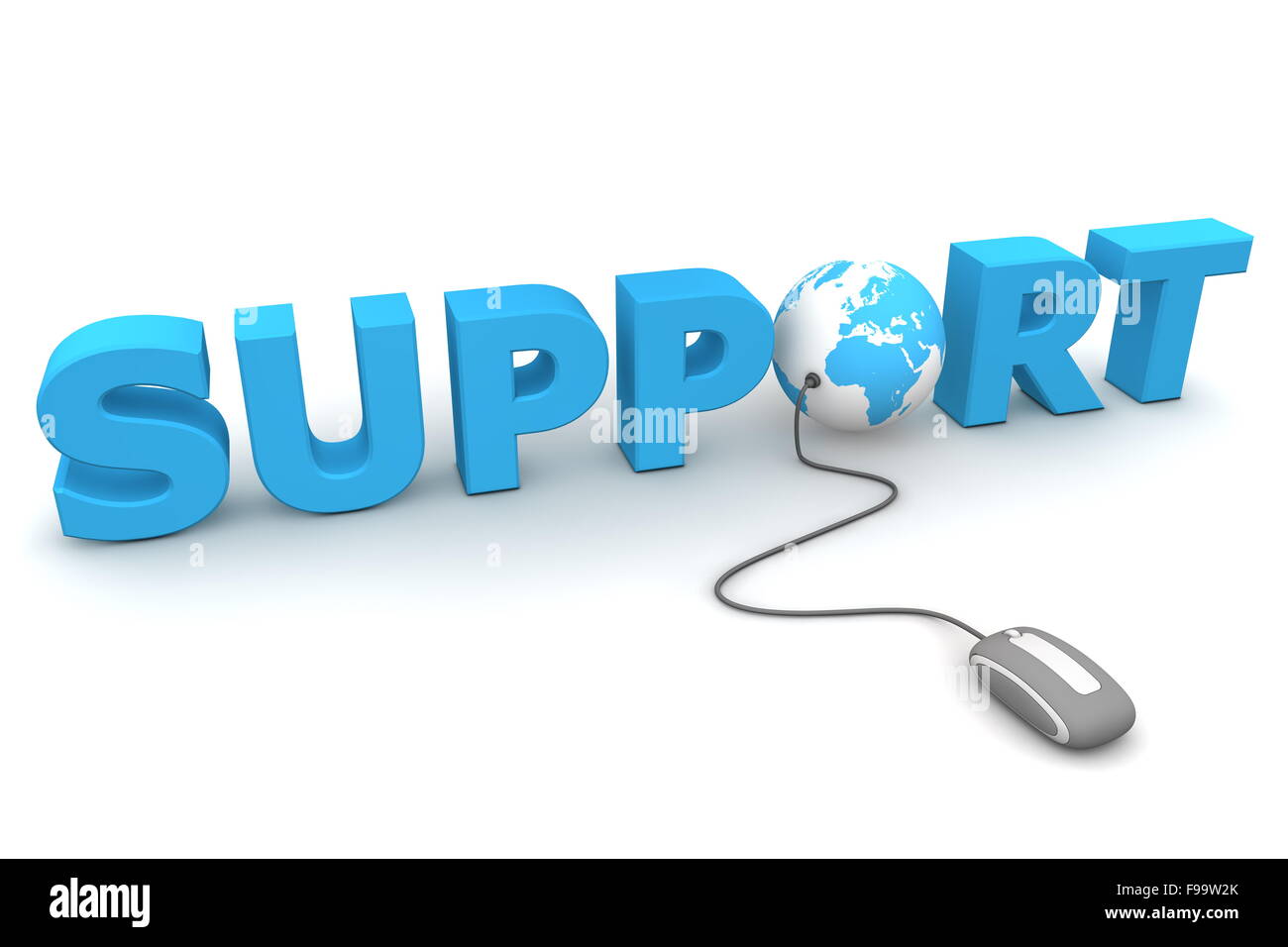 Please Support Blue Browse the Global Support - Blue Stock Photo - Alamy