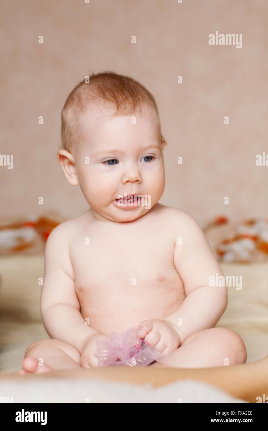 portrait of a baby Stock Photo - Alamy